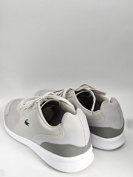 LACOSTE Herren Sneaker Hellgrau – Leicht & Sportlich (Gr. 47)