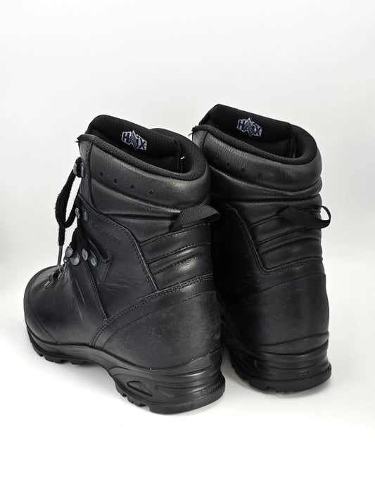 Haix Outdoor Boots Schwarz Leder – Einsatzschuhe Trekking (Gr. 41)