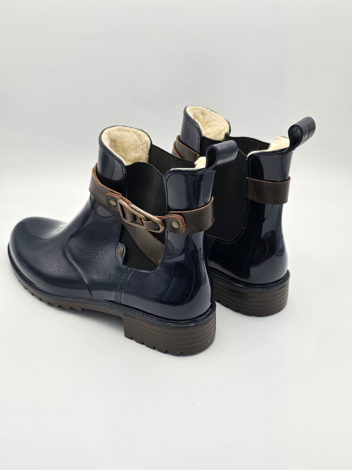 Rieker Damen Gummistiefeletten Schwarz (Gr.39)