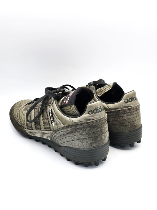 Adidas Mundial Team Fußballschuhe Grün – Herren Retro Schuhe (Gr. 42,5)