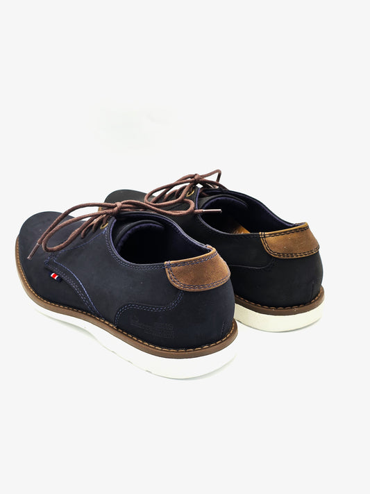 PIER ONE Herren Halbschuhe Dunkelblau (Größe 43)