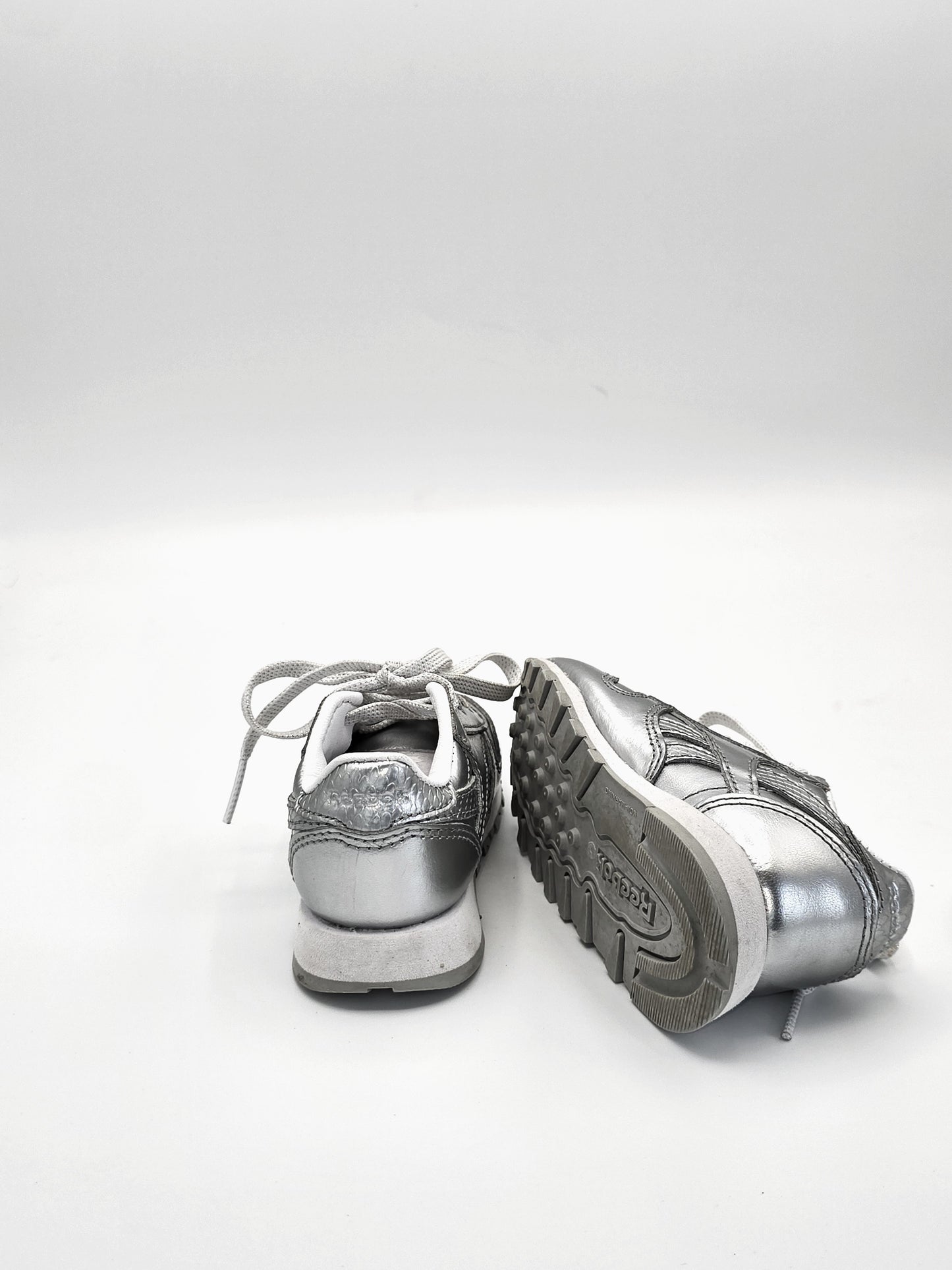 REEBOK Kinder Sneaker Silber (Größe 21)