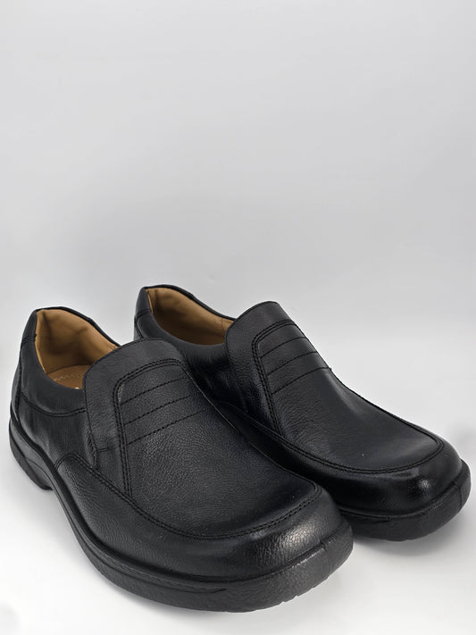 JOMOS Aircomfort Herren Slipper Schwarz – Bequem & Leicht (Gr. 44)