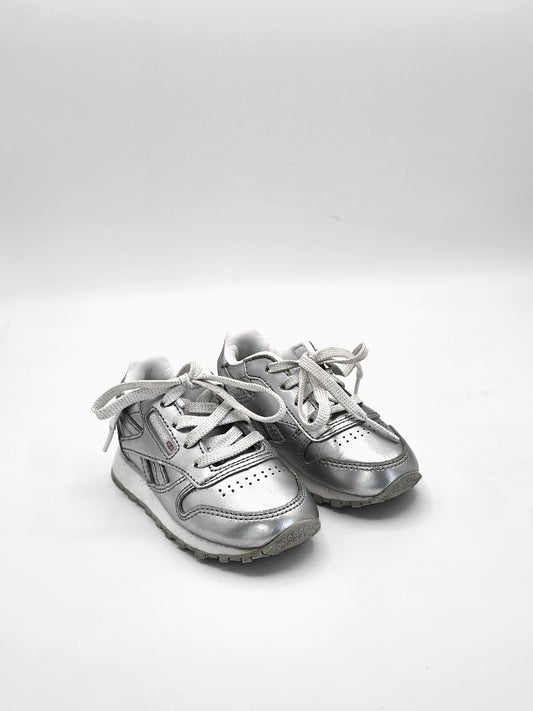 REEBOK Kinder Sneaker Silber (Größe 21)