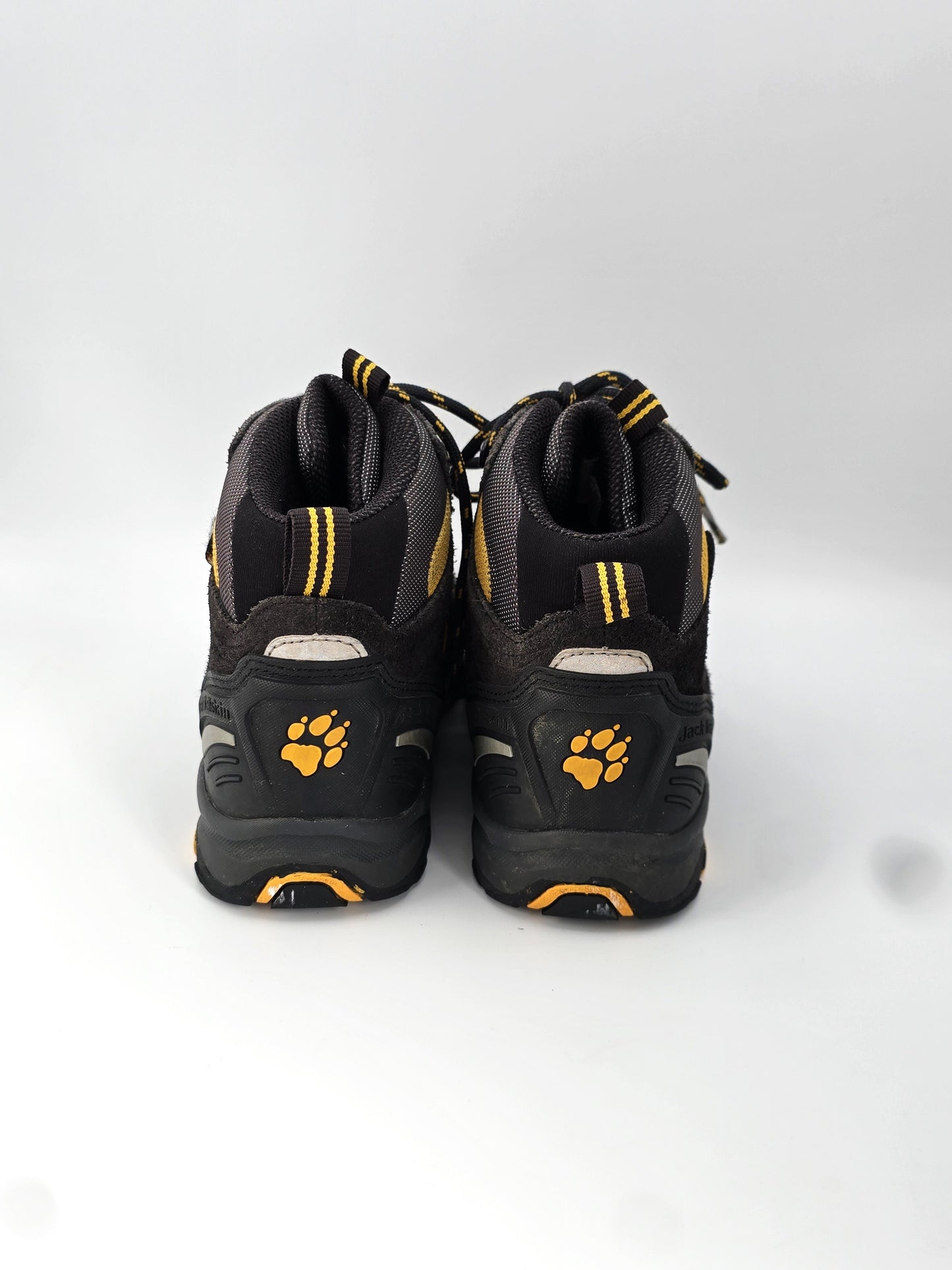 Jack Wolfskin Wanderschuhe Schwarz Orange Kinder – Outdoor Trekking (Gr. 34)