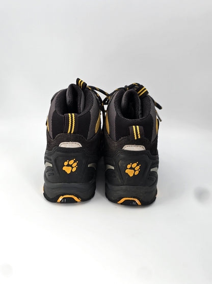 Jack Wolfskin Wanderschuhe Schwarz Orange Kinder – Outdoor Trekking (Gr. 34)