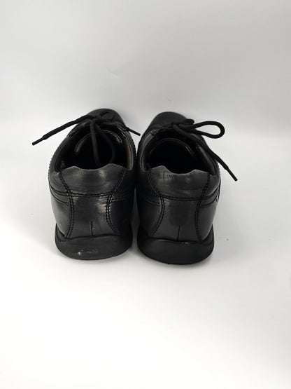 Bugatti Herren Sneaker Schwarz Leder – Komfort Halbschuhe (Gr. 43)