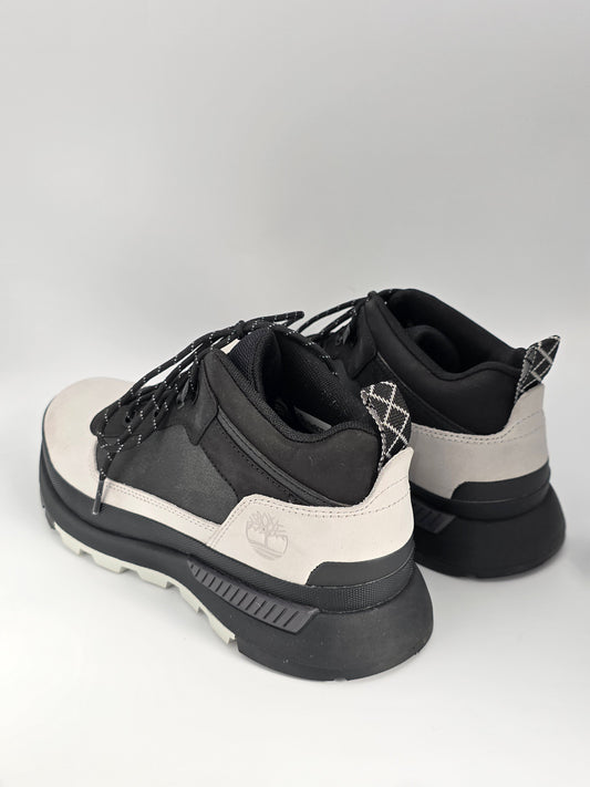 TIMBERLAND Herren Outdoor Sneaker Schwarz/Weiß – Robuste Freizeitschuhe (Gr.41)
