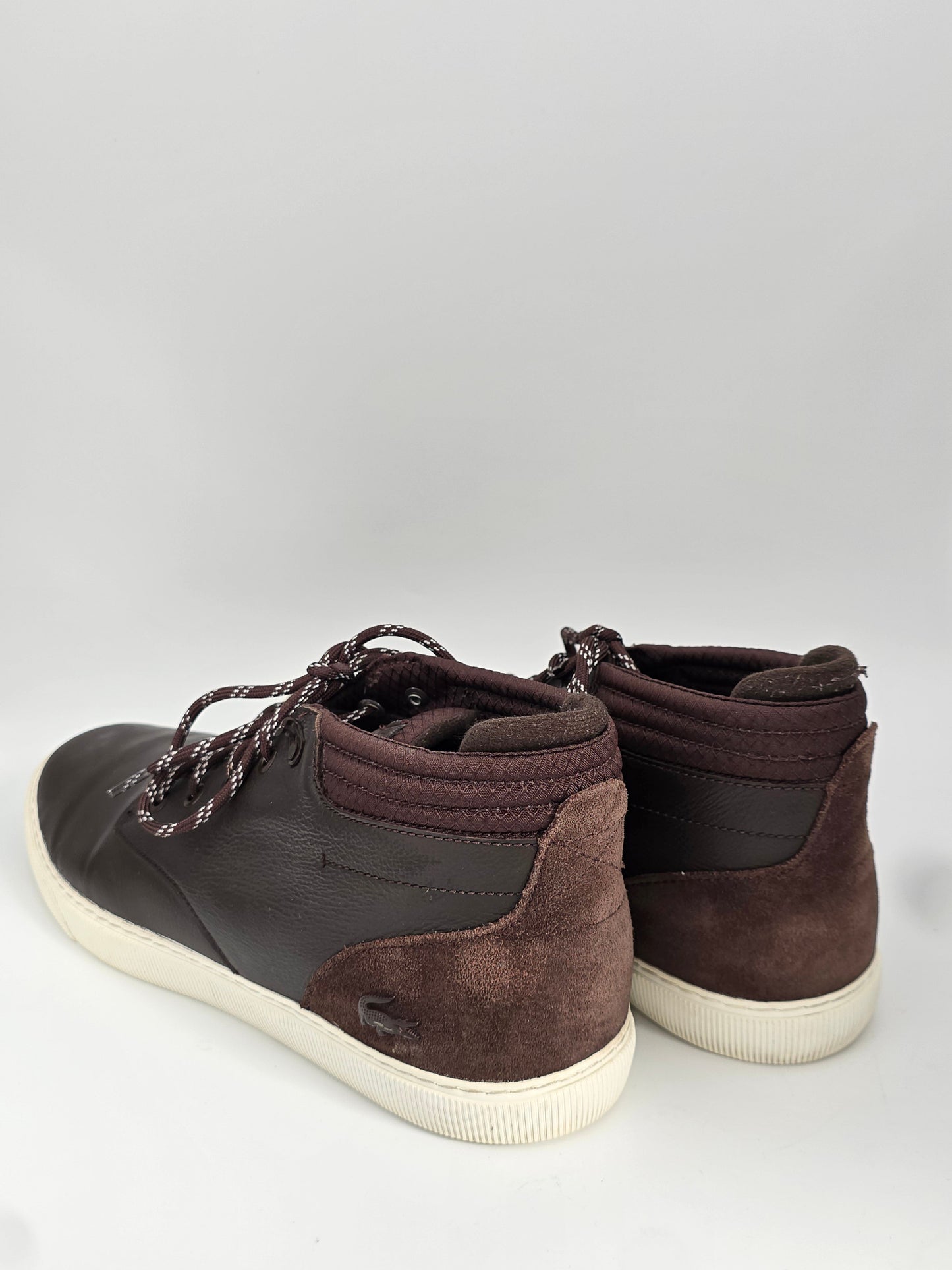 LACOSTE Herren Sneaker Braun High-Top (Gr. 44,5)
