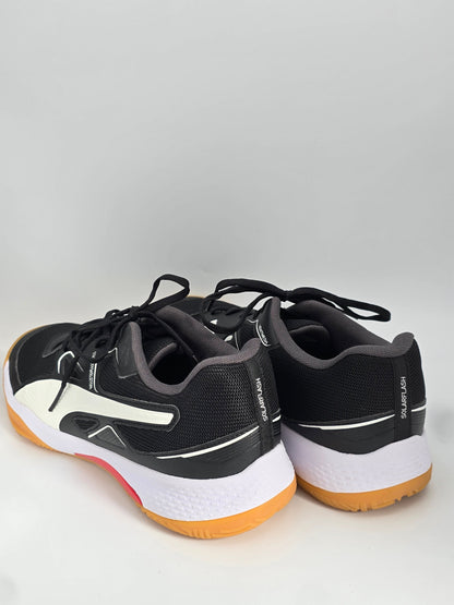 PUMA Herren Hallenschuhe Schwarz – Indoor Sportschuhe mit Gummisohle (Gr.44,5)
