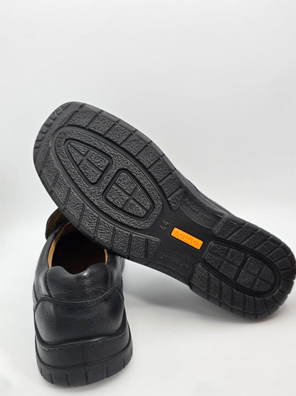 JOMOS Aircomfort Herren Slipper Schwarz – Bequem & Leicht (Gr. 44)