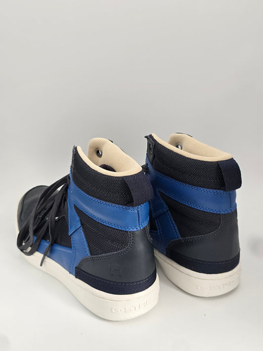 G-Star Raw High Top Sneaker Schwarz Blau Herren – Streetwear Schuhe (Gr. 42)