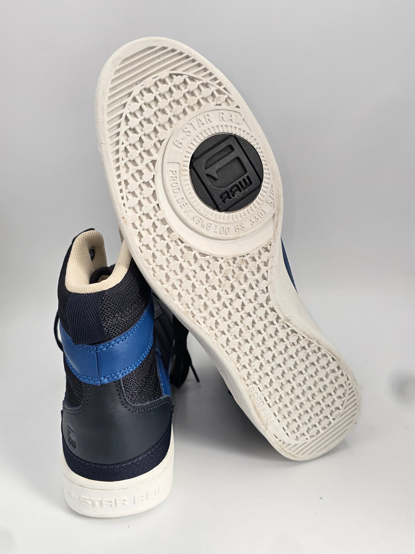 G-Star Raw High Top Sneaker Schwarz Blau Herren – Streetwear Schuhe (Gr. 42)