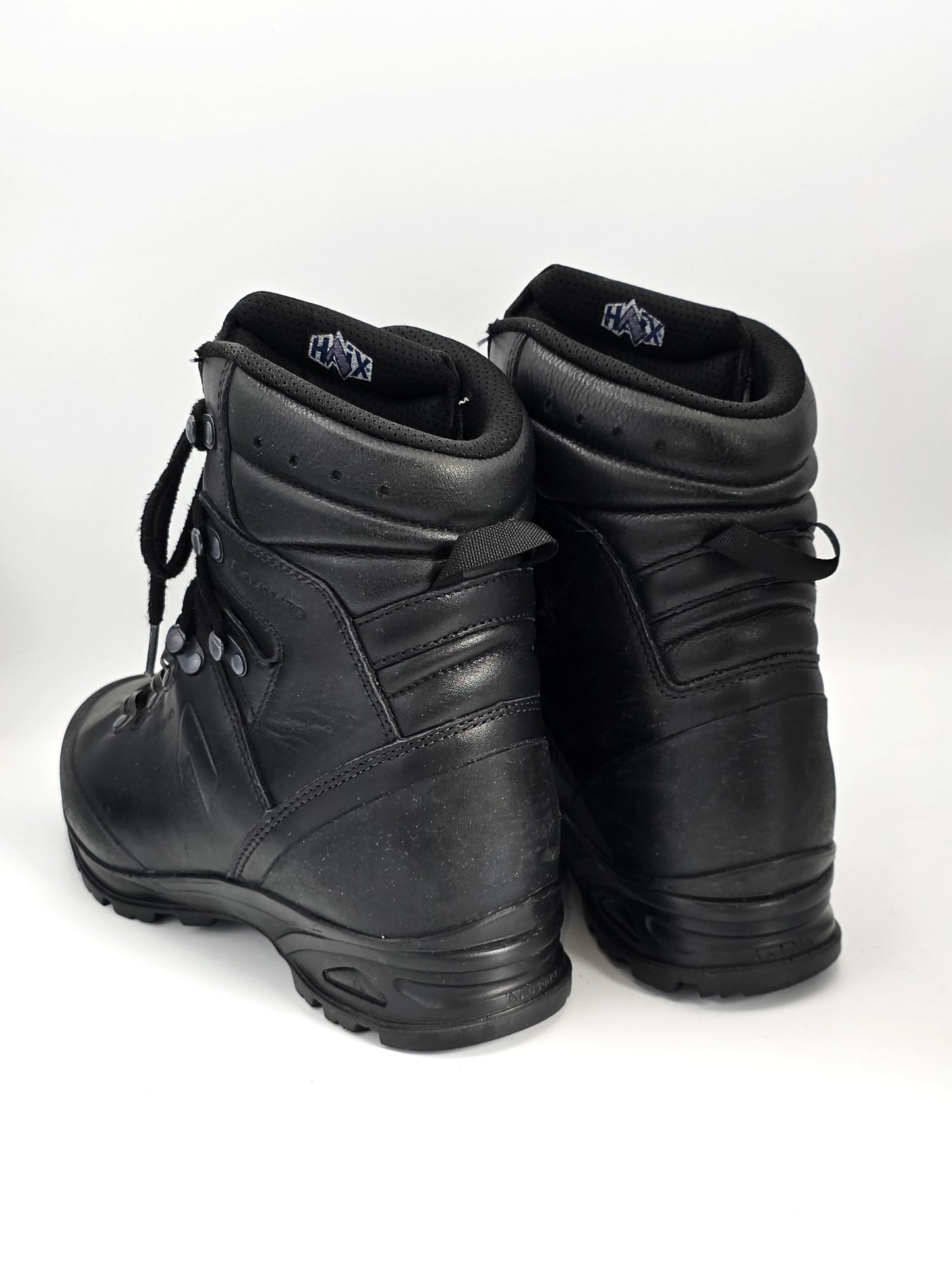 Haix Outdoor Boots Schwarz Leder – Einsatzschuhe Trekking (Gr. 41)