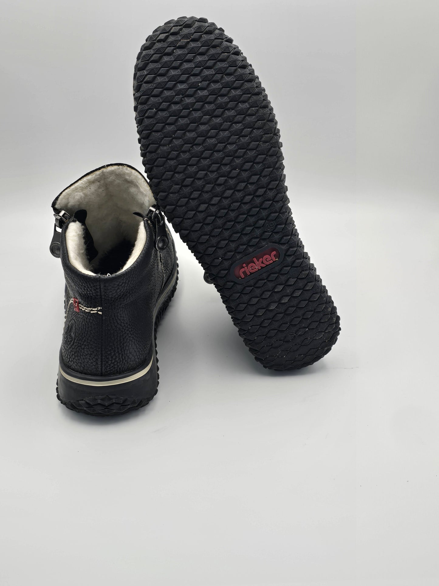 Rieker Damen Stiefeletten Schwarz (Gr.39)