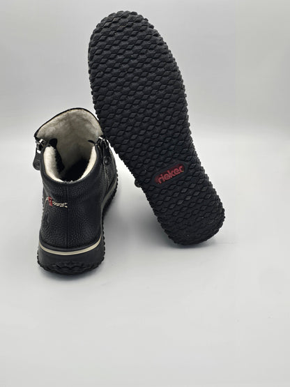 Rieker Damen Stiefeletten Schwarz (Gr.39)