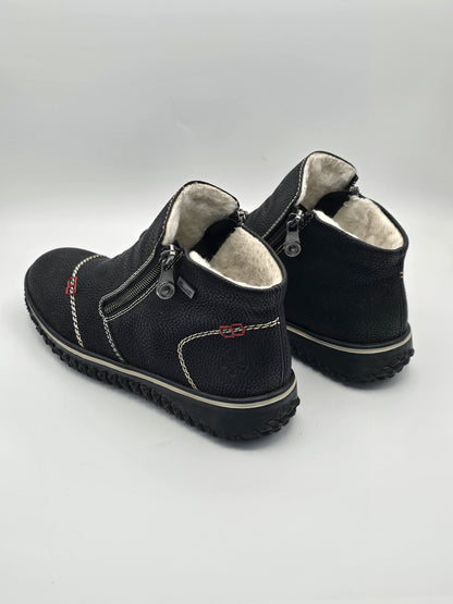 Rieker Damen Stiefeletten Schwarz (Gr.39)