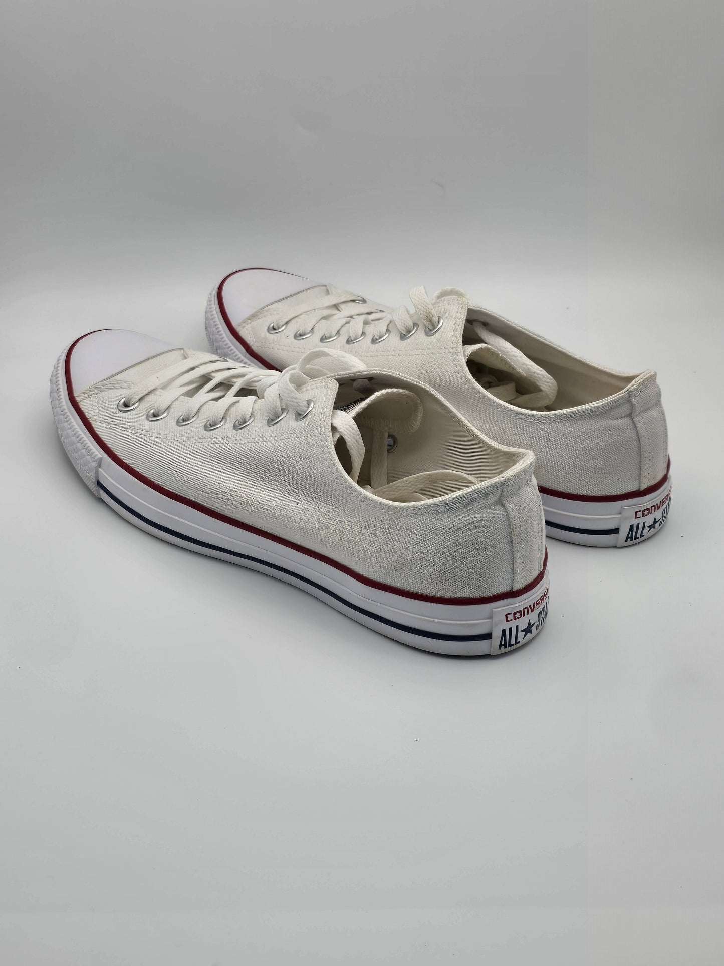 Converse Chuck Taylor All Star Low Sneaker Weiß Canvas (Gr.44)