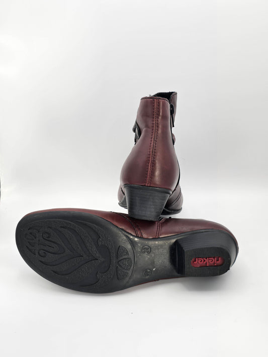 Rieker Damen-Stiefelette in Bordeaux (Gr.39)