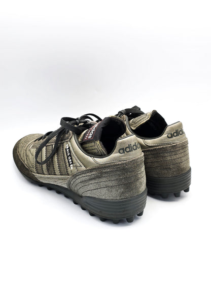 Adidas Mundial Team Fußballschuhe Grün – Herren Retro Schuhe (Gr. 42,5)