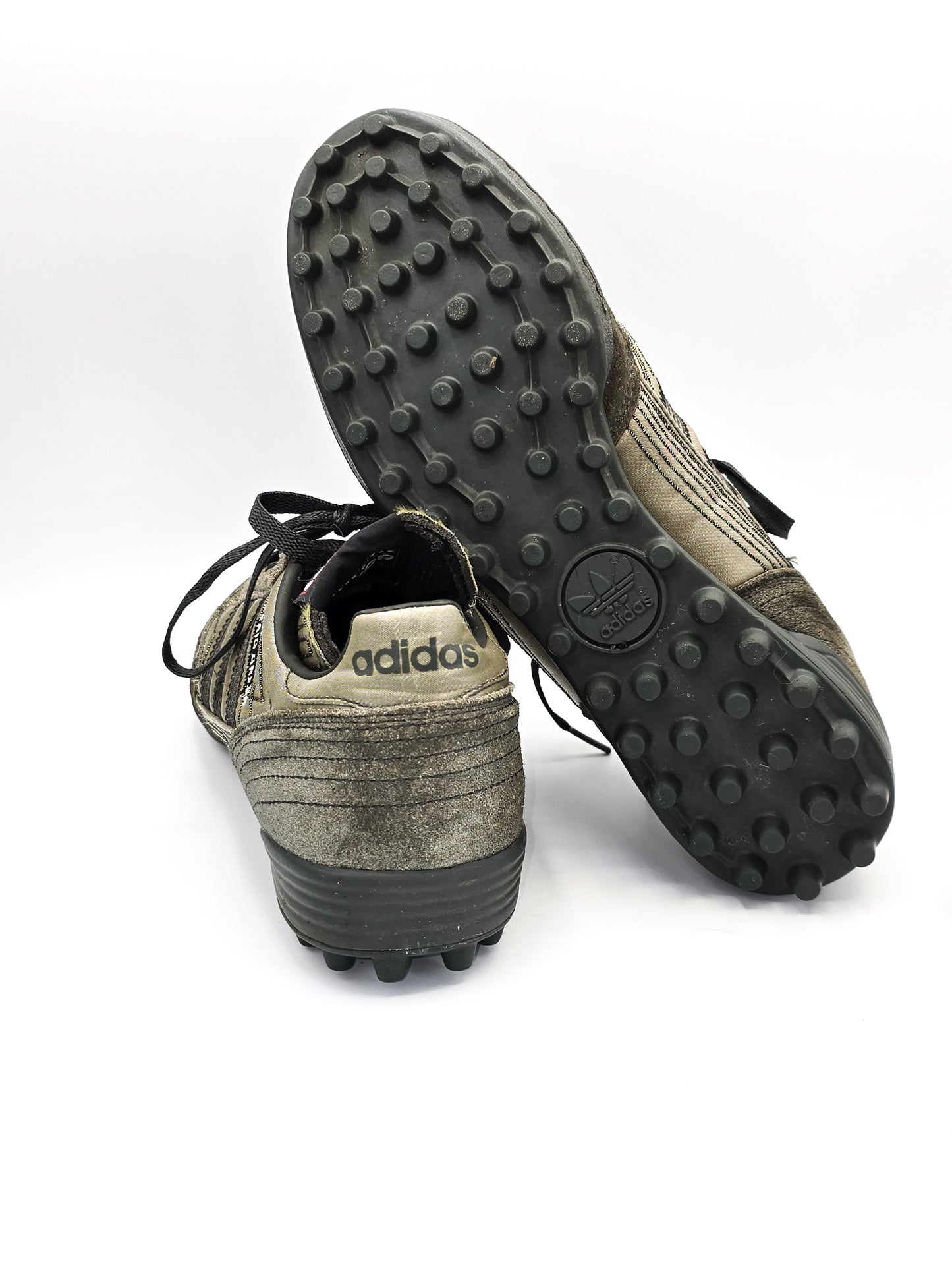 Adidas Mundial Team Fußballschuhe Grün – Herren Retro Schuhe (Gr. 42,5)