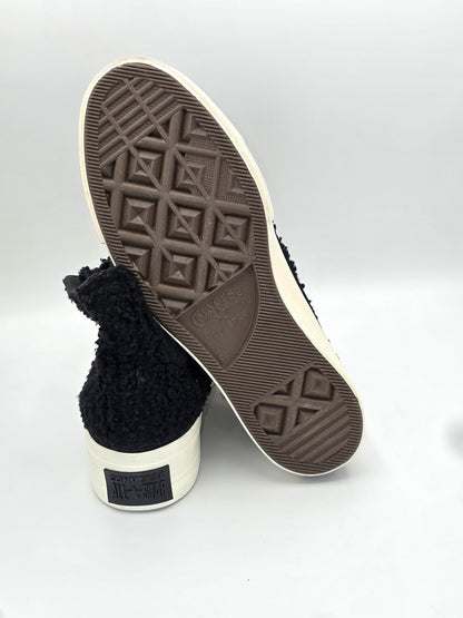 Converse Plateau Sneaker Schwarz – Damen High-Top (Gr. 38)