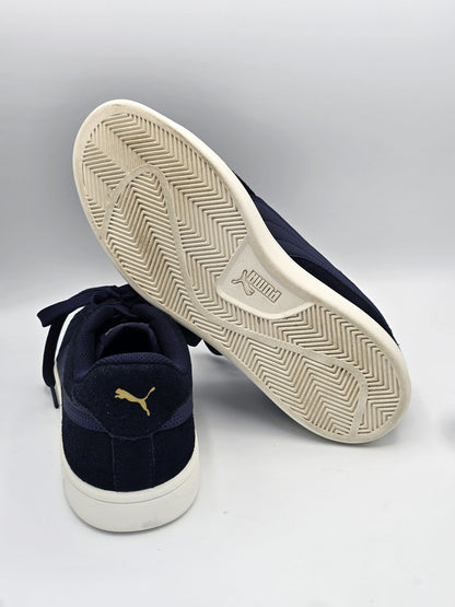 Puma Sneaker Dunkelblau – Herren Leder Schuhe (Gr. 42)