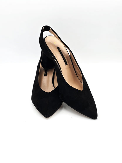 DOROTHY PERKINS Damen Slingpumps Schwarz (Größe 38)