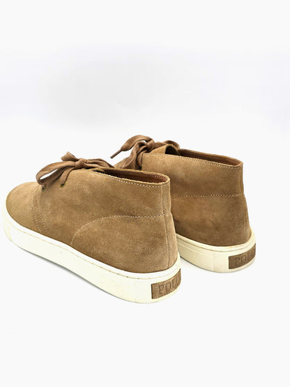 POLO RALPH LAUREN Herren Desert Boots Beige Wildleder (Größe 43)