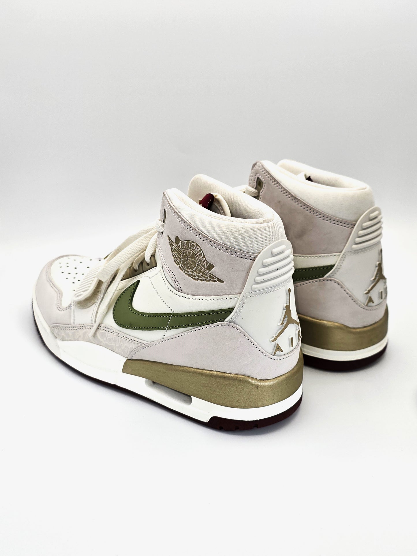 NIKE AIR JORDAN  Sneaker Weiß/Grün (Größe 41)
