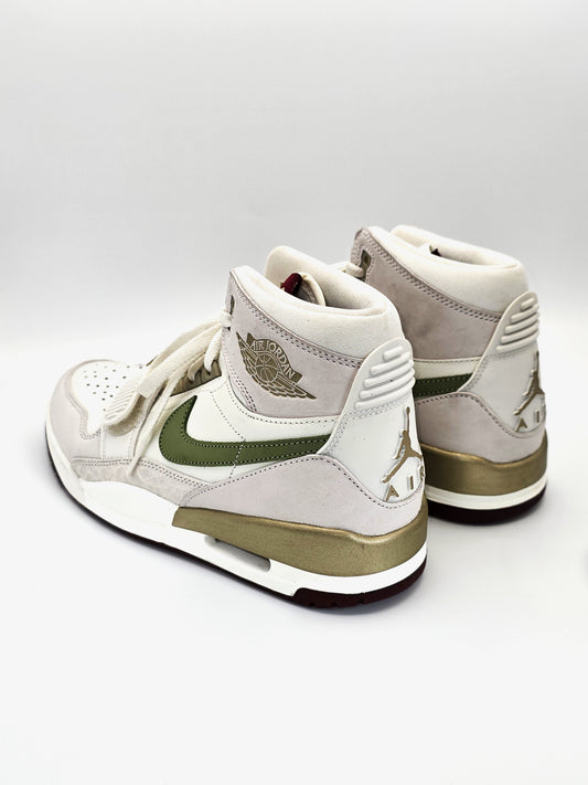 NIKE AIR JORDAN  Sneaker Weiß/Grün (Größe 41)