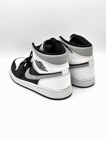 NIKE AIR JORDAN High-Top Sneaker Schwarz/Weiß (Größe 44)
