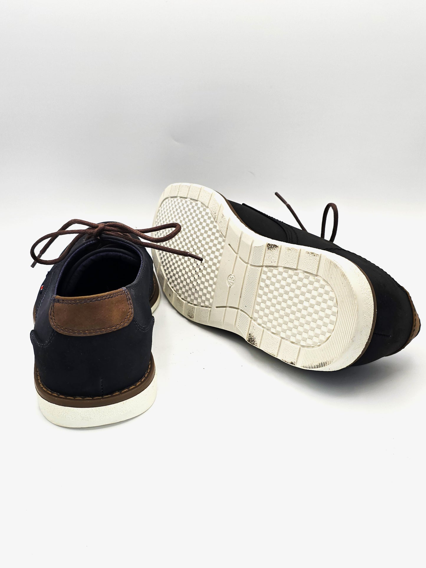 PIER ONE Herren Halbschuhe Dunkelblau (Größe 43)