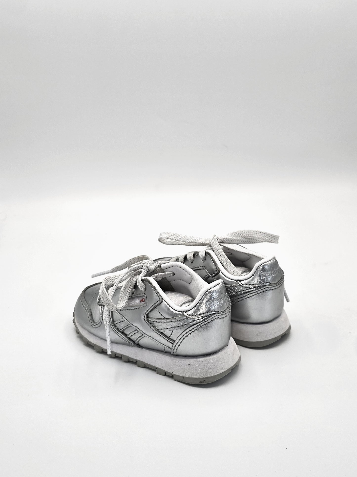 REEBOK Kinder Sneaker Silber (Größe 21)