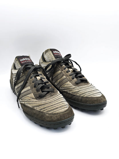 Adidas Mundial Team Fußballschuhe Grün – Herren Retro Schuhe (Gr. 42,5)