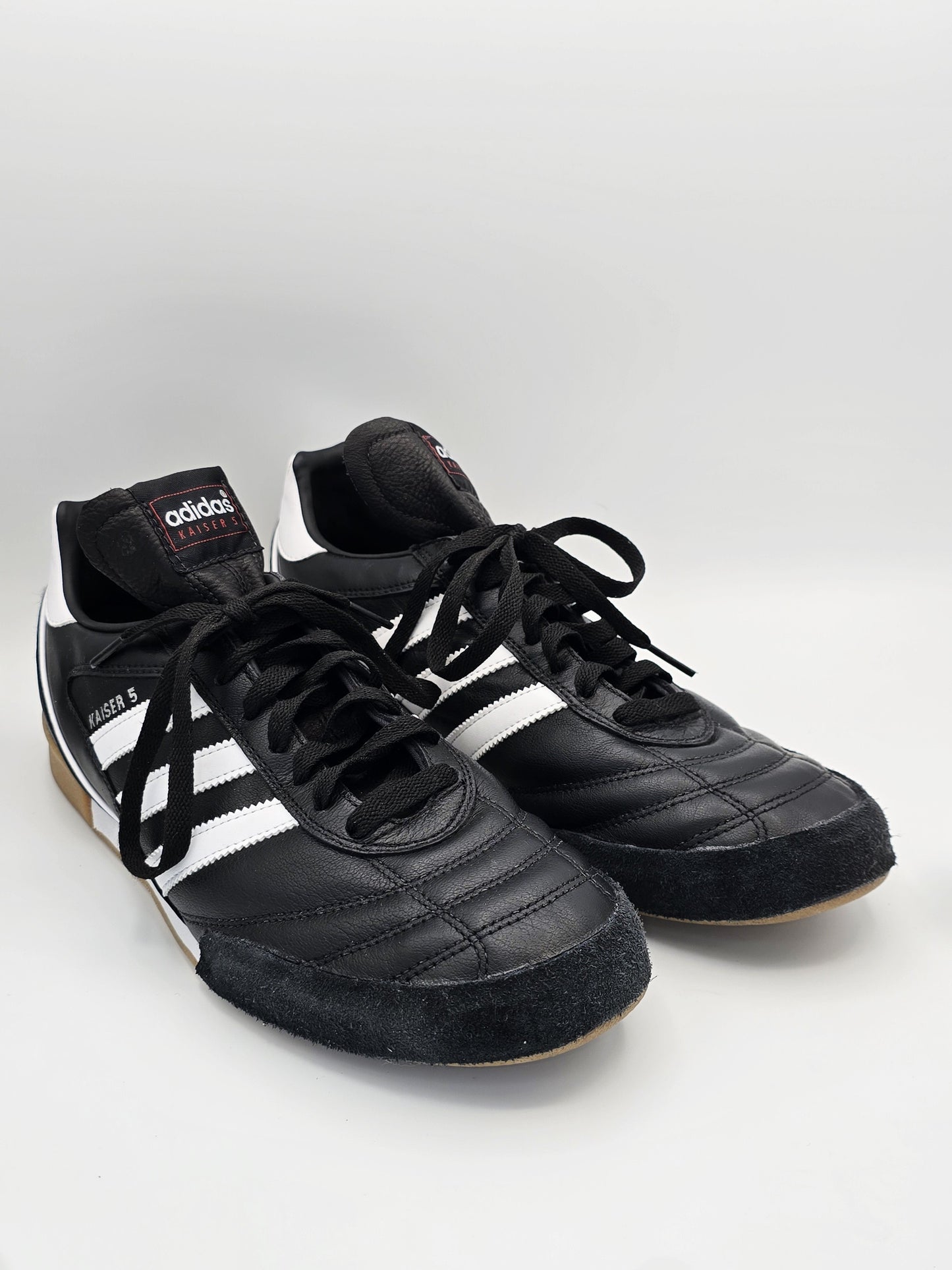 Adidas Kaiser 5 Sneaker Schwarz – Herren Leder Schuhe (Gr. 42)