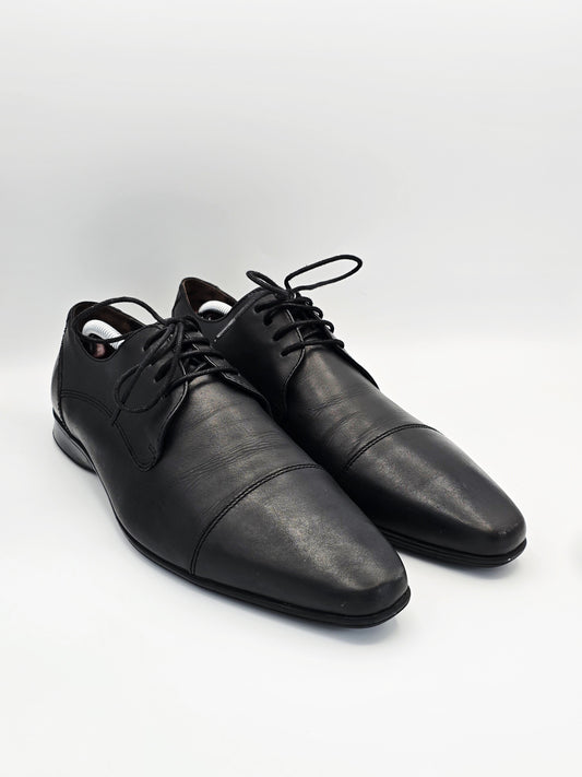 Borelli Leder Business Schuhe Schwarz (Gr. 42)
