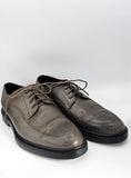 BOSS Herren Lederschuhe Braun Oliv – Elegante Business Schnürschuhe (Gr. 45)
