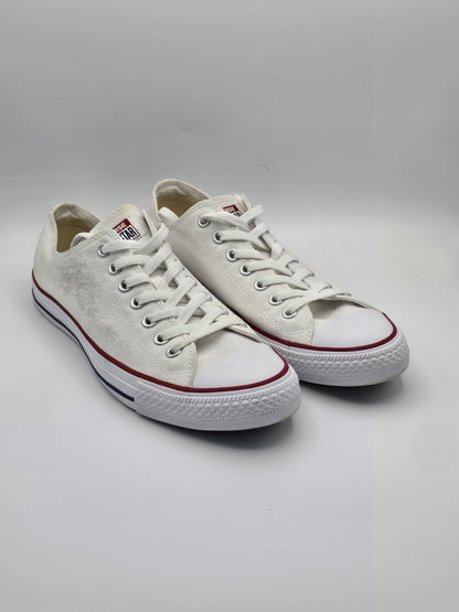 Converse Chuck Taylor All Star Low Sneaker Weiß Canvas (Gr.44)