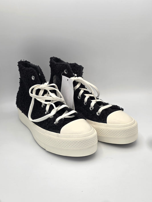 Converse Plateau Sneaker Schwarz – Damen High-Top (Gr. 38)