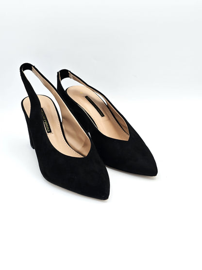 DOROTHY PERKINS Damen Slingpumps Schwarz (Größe 38)