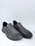Ecco Damen Slipper Schwarz Leder – Komfort Halbschuhe (Gr. 40)