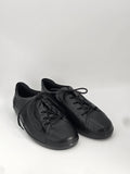Ecco Damen Sneaker Schwarz – Leder Halbschuhe Komfort (Gr. 41)