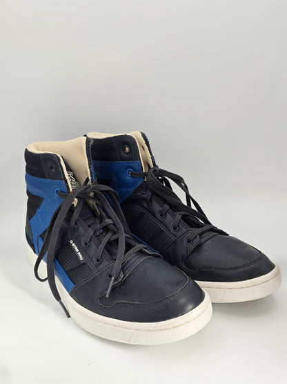 G-Star Raw High Top Sneaker Schwarz Blau Herren – Streetwear Schuhe (Gr. 42)