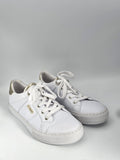 Guess Sneaker Weiß Gold Damen – Low Top Lifestyle Schuhe (Gr.38)
