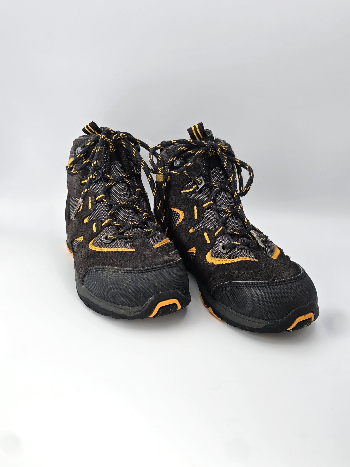 Jack Wolfskin Wanderschuhe Schwarz Orange Kinder – Outdoor Trekking (Gr. 34)