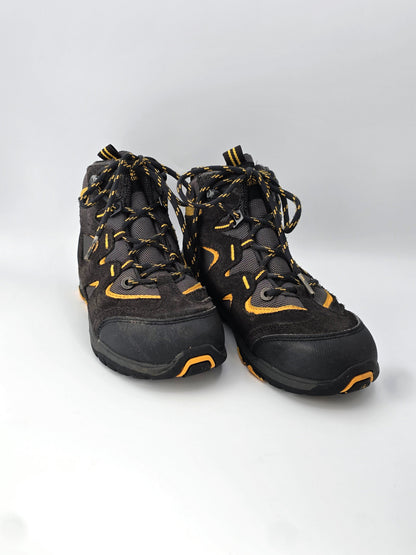 Jack Wolfskin Wanderschuhe Schwarz Orange Kinder – Outdoor Trekking (Gr. 34)