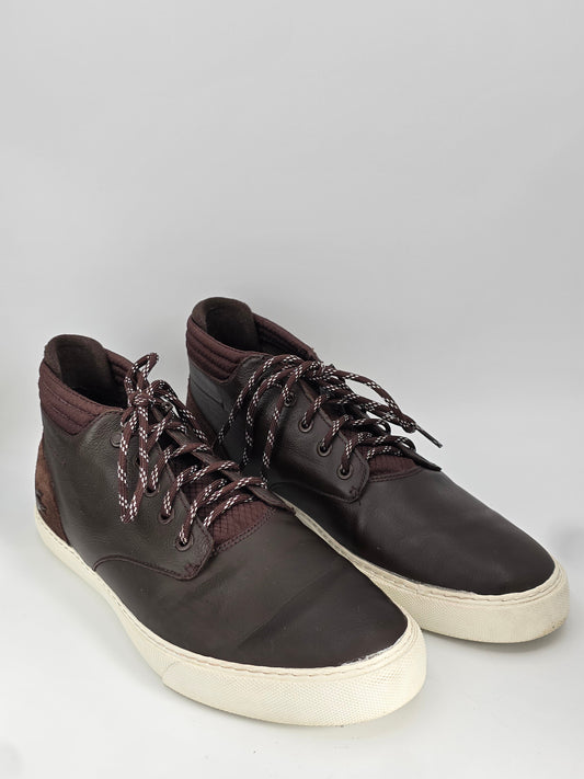 LACOSTE Herren Sneaker Braun High-Top (Gr. 44,5)