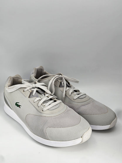 LACOSTE Herren Sneaker Hellgrau – Leicht & Sportlich (Gr. 47)