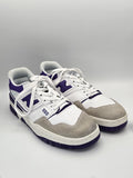 New Balance 550 Sneaker Weiß/Lila (Gr. 43)